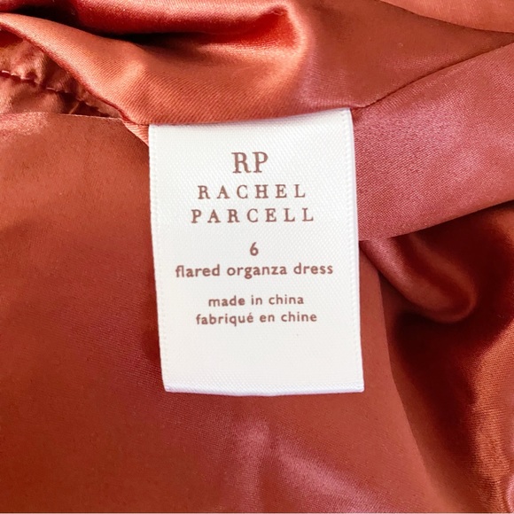 Rachel Parcell Flared Puff Sleeve Organza Mini Dress - Picture 13 of 15